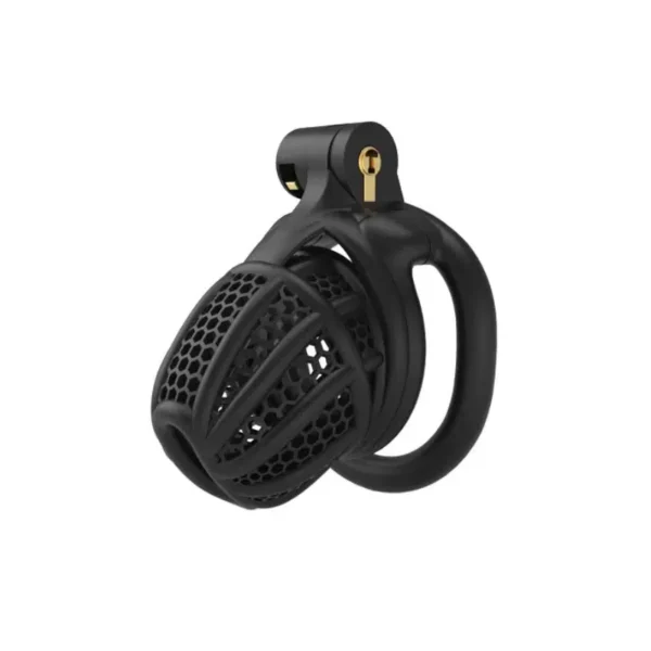 Cock cage 3D Print fagure negru small nr. 2